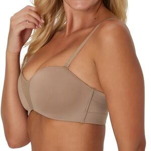 Maidenform Tan Bra with Adjustable Straps/Strapless Bra